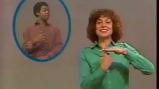 Classic Sesame Street - Linda Signs &quot;Disappear&quot; (with David)