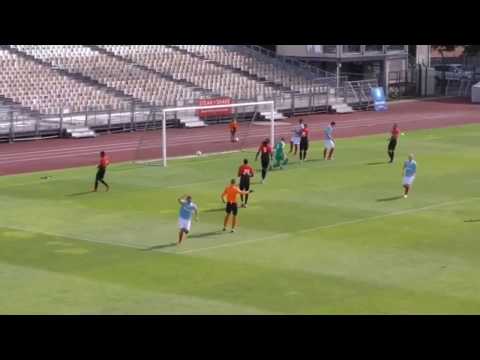 1er match 1er but pour Yannick Cahuzac !