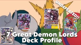 Seven Great Demon Lords Digimon Deck Profile