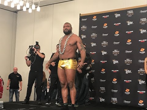Bellator 192 Ceremonial Weigh-Ins - MMA Fighting
