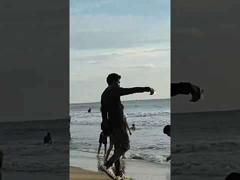 puthuvype beach ⛱️🏖️ in kochi (Kerala)  beautiful beach ⛱️#island #ytshorts #kochibeach#puthuvypebea