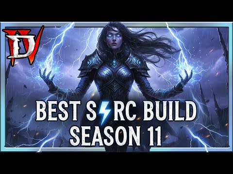 Diablo 4 Season 11 Best Sorc Build Guide *New Orsivane Crackling Lightning  Divine Intervention D4