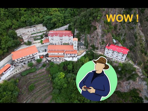 Proussos Monastery 4K Drone Video: See the Beauty of This Greek Monastery from a New Perspective