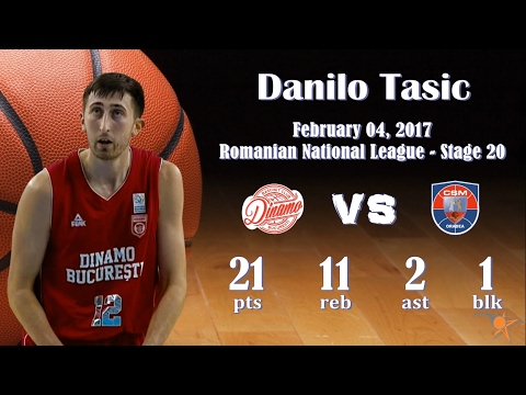 2017.02.04 Danilo Tasic vs. CSM U Oradea - ST20