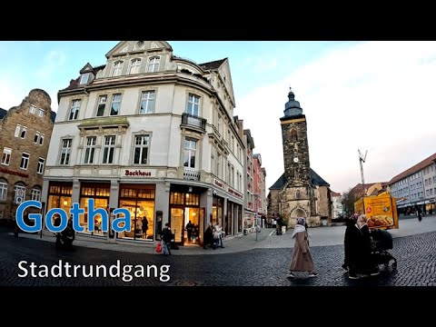 GOTHA Stadtrundgang - Winterurlaub Thüringen (Teil 1/3)