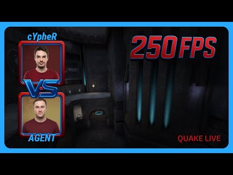 AGENT vs Cypher | 250FPS Quake Season 4 | BO3 | Quake Live