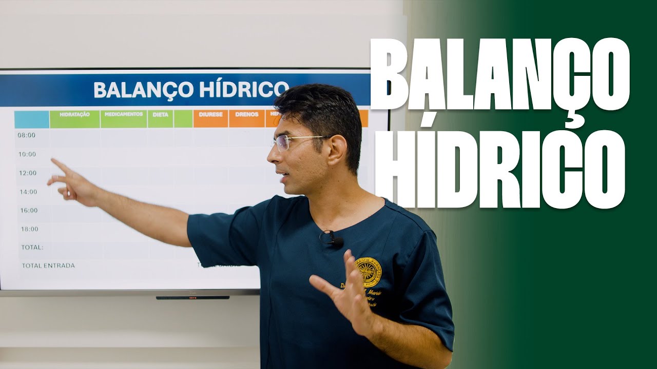 BALANÇO HÍDRICO | ENFERMAGEM AVANÇADA