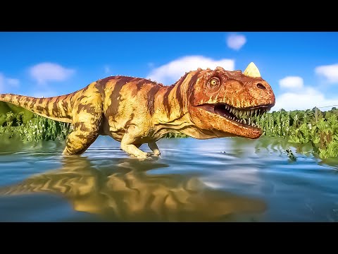 CERATOSAURUS VS SPINOSAURUS - DINOSAURS FIGHTING | JURASSIC WORLD EVOLUTION 2