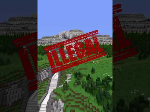 Critbee shorts - THIS MAP IS ILLEGAL IN MINECRAFT 😱