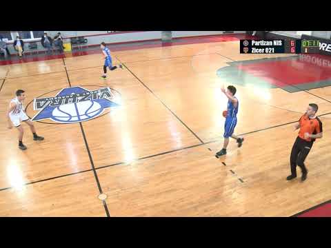 Polufinalni pionirski turnir KSS: Partizan NIS - Zicer 021 112:74 (23.04.2021.)