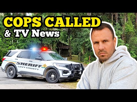 COPS CALLED & TV NEWS SHOWED UP To Town Christmas Party