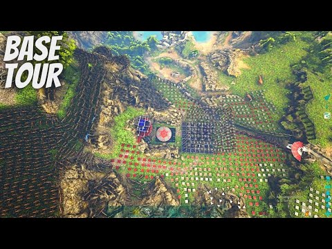 Lost Island Base Tour  Ark Small Tribes