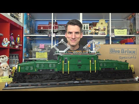 Ein Monster aus knapp 9000 Teilen! BlueBrixx® 107828 Schweizer Krokodil Display