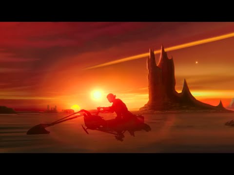 Star Wars OST - Return to Tatooine - (Speeder scene music loop x4)