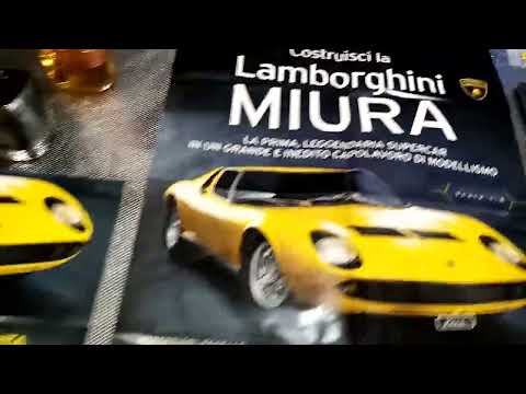 Lamborghini Miura Hachette scale 1/8 packs N°1 to 56