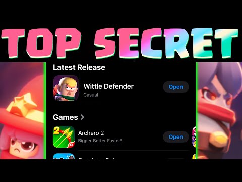I Played HABBY'S NEW Top SECRET Game Wittle Defender - YouTube
