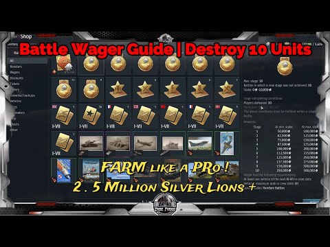 Destroy 10 Units Wager