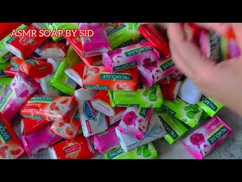 200 BIG BOX ASMR SOAP OPENING HAUL/NO TALKING/Satisfying Video