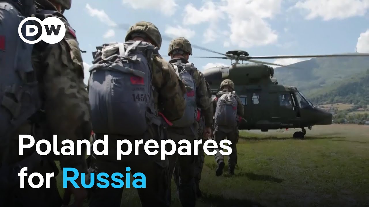 Poland aims to train of 400,000 civilians amid Russian threat | DW News