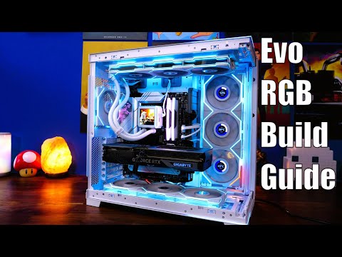 How to build Lian Li Evo RGB with TL LCD fans and more (detailed PC build guide)