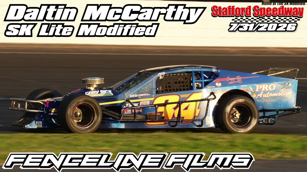 Daltin McCarthy SK Modified at Stafford Speedway