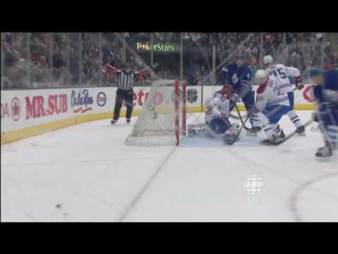 Tyler Bozak Goal - Canadiens 0 vs Leafs 1 - Mar 20th 2010 (HD)