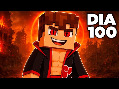 100 DIAS na NARUTO JEDY COMO AKATSUKI - O Filme