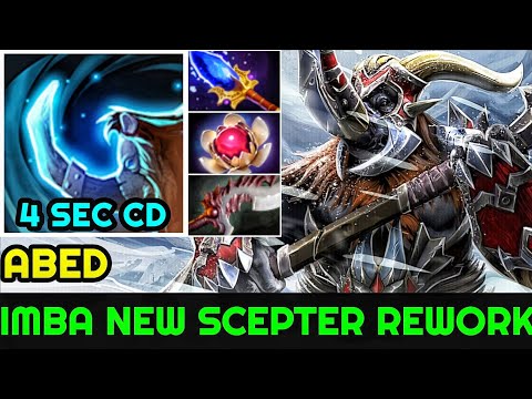 ABED [Magnus] Imba New Scepter Rework 4 Sec CD Skewer WTF Plays 7.23 Dota 2