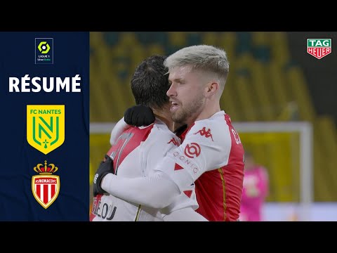 FC NANTES - AS MONACO (1 - 2) - Résumé - (FCN - ASM) / 2020-2021