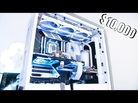 Lt Lickme $10000 AUD Custom Water Cooled Gaming & Editing PC 2990wx RTX 2080 Ti + Benchmarks