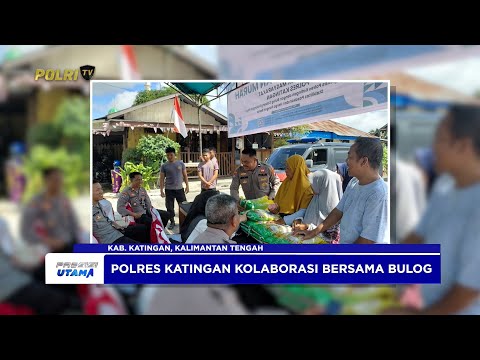 POLRES KATINGAN LAKSANAKAN GERAKAN PANGAN MURAH