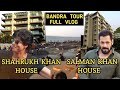 Shahrukh Khan House Salman Khan House Bandra Bandstand Bandra Worli Sealink Khanaljivlog