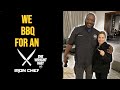 Feeding Bbq To Iron Chef Cat Cora A Culinary Showdown