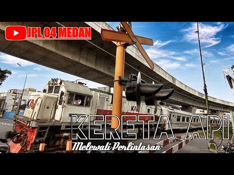 PALANG PINTU KERETA API JALAN SM. RAJA MEDAN | DIVRE 1 SUMUT - ACEH