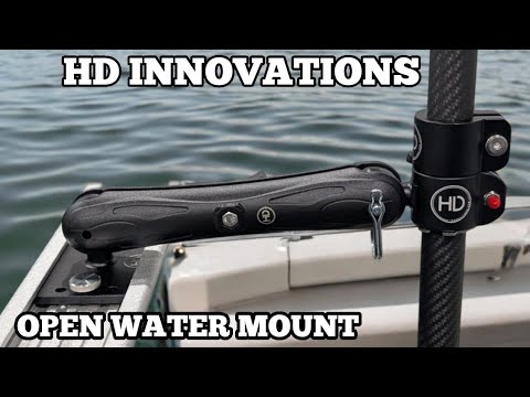 HD Innovations Open Water Mount for Carbon Ice Pole