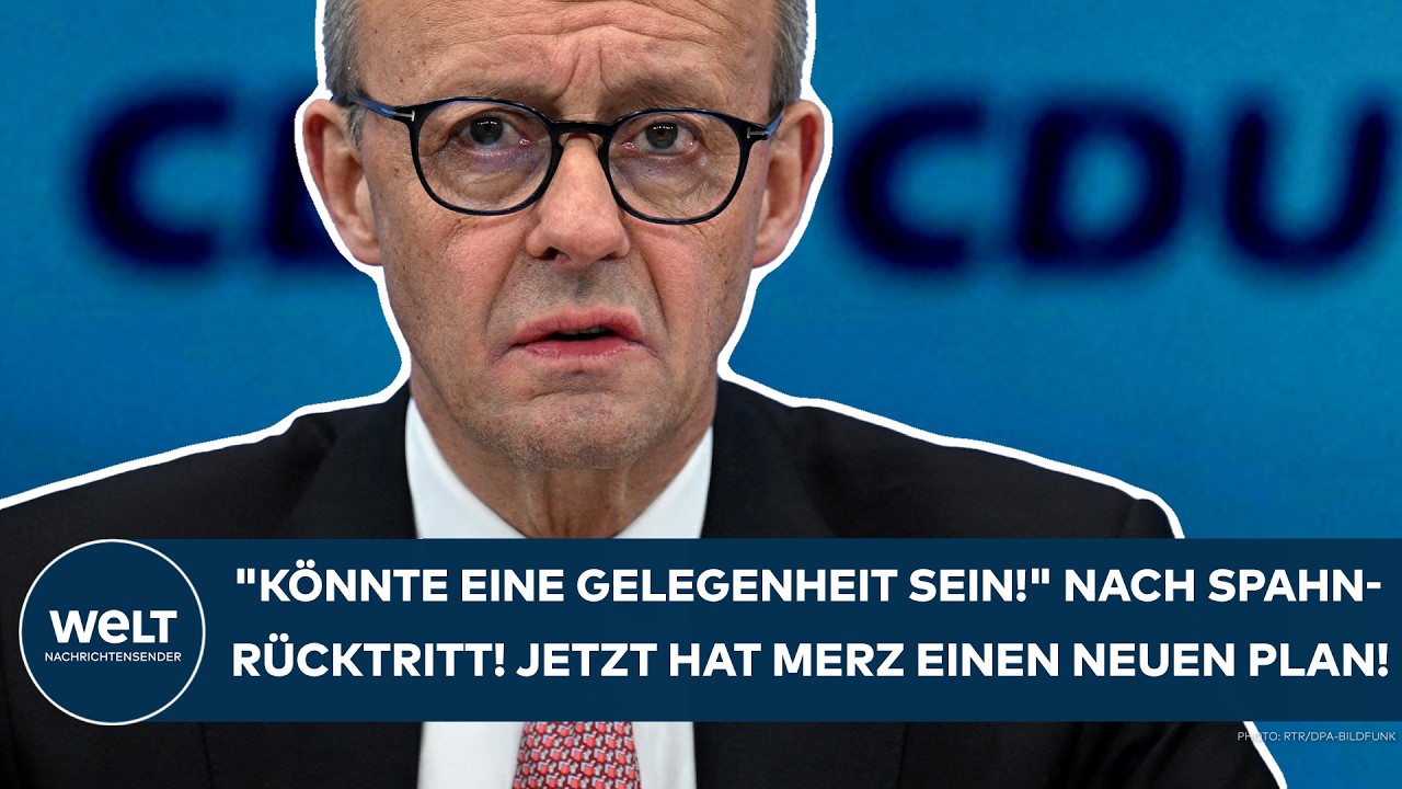 DEUTSCHLAND: "Könnte eine Gelegenheit sein!" Nach Spahn-Rücktritt! Jetzt hat Merz einen neuen Plan!