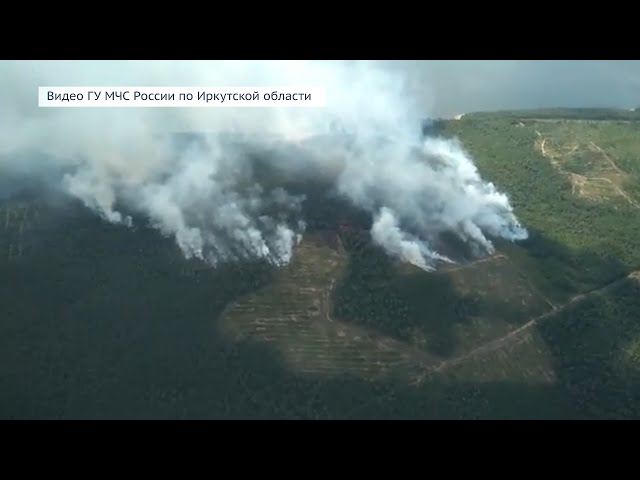 В Иркутской области горит более 12 тысяч гектаров леса