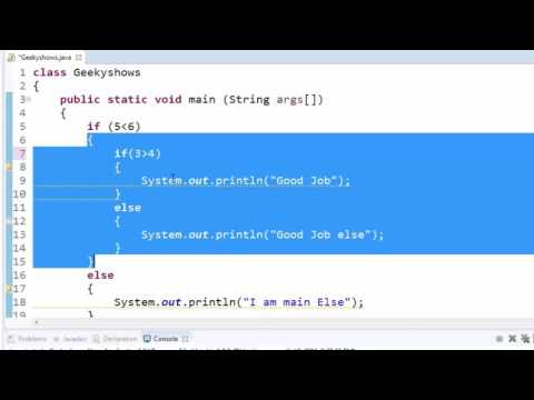 37 Nested if else Statement in Java Programming Hindi