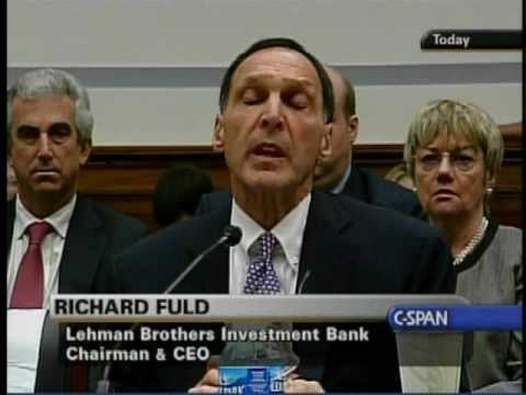 CEO Richard Fuld got $483,800,000 to Bankrupt Leheman