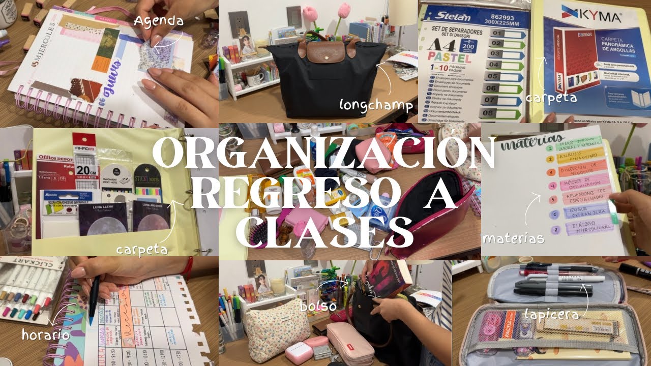 📚Organización REGRESO A CLASES✏️