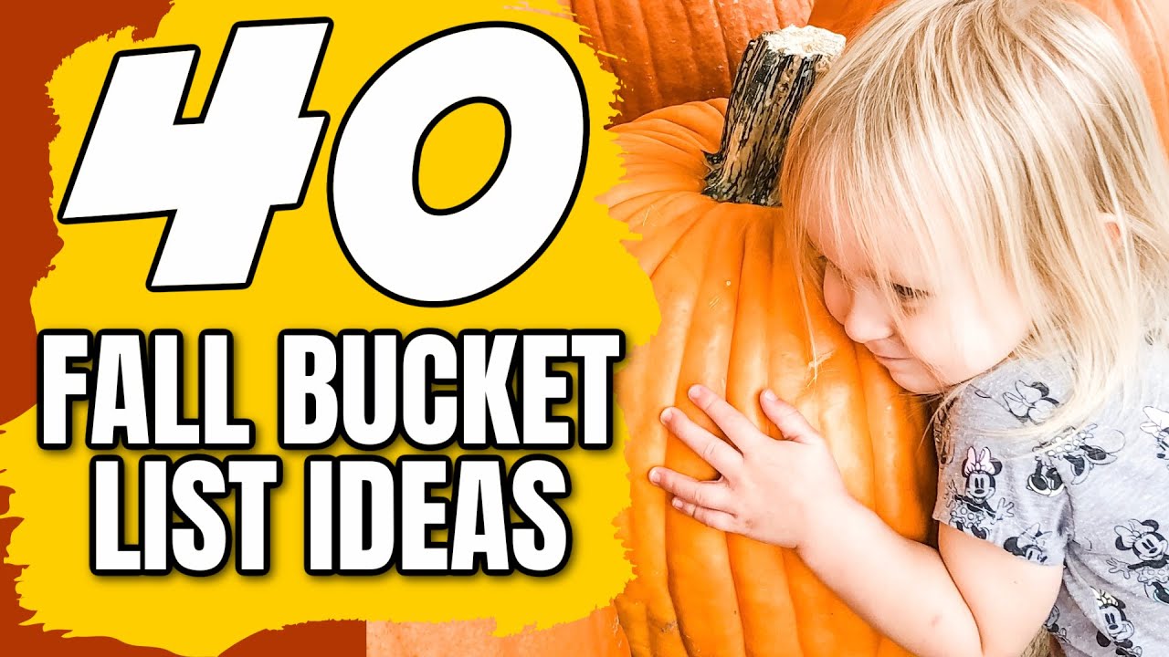 40 Fall Family BUCKET LIST Ideas 2024 | FUN ACTIVITIES TO DO AS A FAMILY 🍁