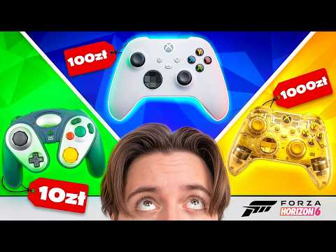 KUPIŁEM PADa za 10zł vs 100zł vs 1.000zł do FORZA HORIZON 6