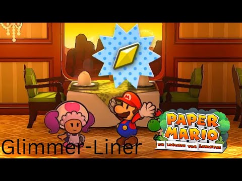Alle 5 Stzernsplitter in "Glimmer Liner" in Paper Mario die Legende vom Äonentor