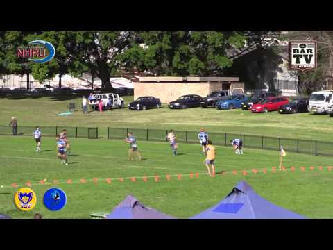 2015 NHRU Round 8 Colts Highlights - Hamilton Hawks v Nelson Bay