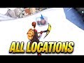"Search Chilly Gnomes" FORTNITE MAP LOCATIONS