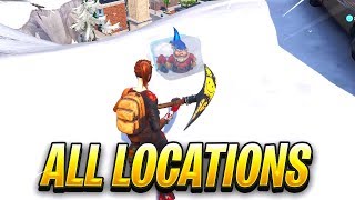 &quot;Search Chilly Gnomes&quot; FORTNITE MAP LOCATIONS