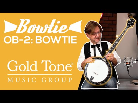 Gold Tone OB-2/L Orange Blossom Series Mahogany Neck 5-String Bowtie Banjo w/Hard Case image 13
