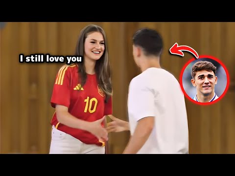 Princess Leonor And Gavi Met For The First Time! They Are In Love?