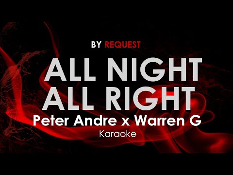 All Night All Right - Peter Andre Featuring Warren G karaoke