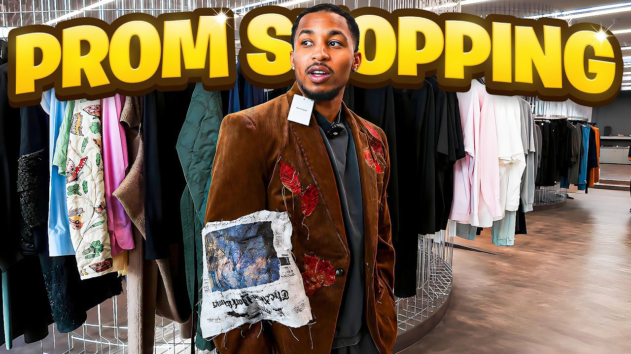 DDG Goes Streamer Prom Shopping! 👔🔥